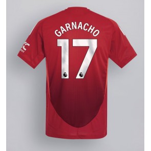 Manchester United Alejandro Garnacho #17 Hemmatröja 2024-25 Kortärmad